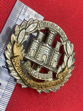 Load image into Gallery viewer, Original British Army NORTHAMPTONSHIRE REGIMENT Cap Badge - The Militaria Shop