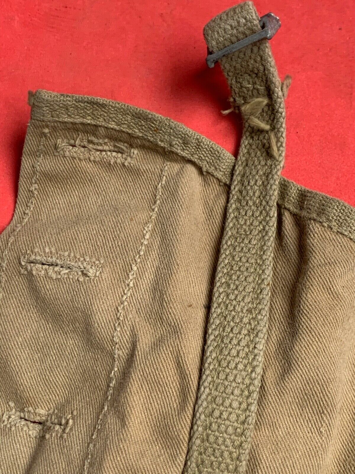 Original WW2 US Army M1928 Haversack Pack Tail - The Militaria Shop