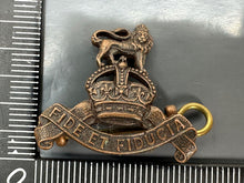 Load image into Gallery viewer, Original WW2 British Army RAPC Royal Army Pay Corps Officers Bronze Collar Badge - The Militaria Shop
