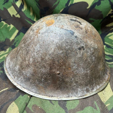 Load image into Gallery viewer, Original WW2 British / Canadian Army Mk3 Turtle Helmet - The Militaria Shop