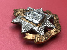 Load image into Gallery viewer, Original WW2 British Army Easy Surrey Regiment Cap Badge - The Militaria Shop
