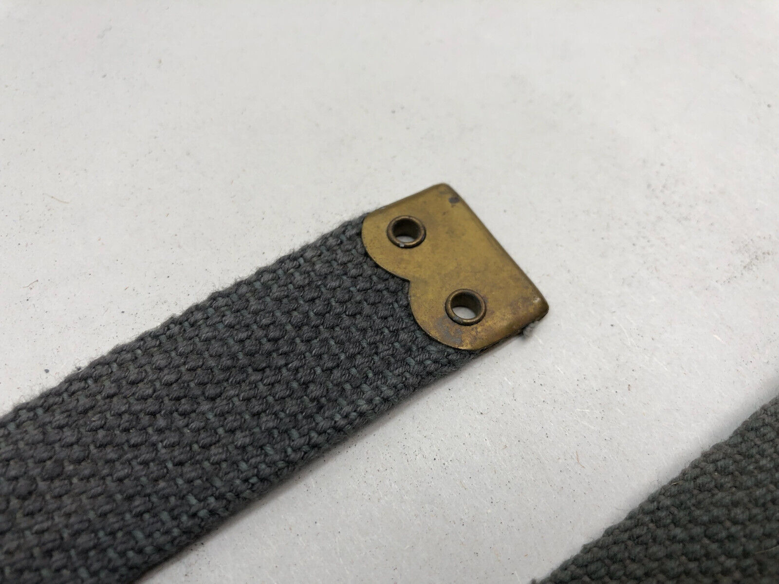 Original WW2 British Royal Air Force Blue 37 Pattern L Strap Set - The Militaria Shop