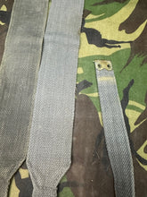Load image into Gallery viewer, Original British Royal Air Force RAF Blue L Strap Pair - WW2 37 Pattern - The Militaria Shop