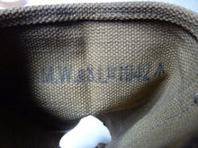 Load image into Gallery viewer, Original WW2 British Army Soldiers Water Bottle Carrier Harness - Dated 1942 - The Militaria Shop