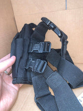 Load image into Gallery viewer, VIPER Holsters Leg Drop Pistol Holster - Ideal for Automatic - Black Fabric - The Militaria Shop