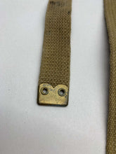 Load image into Gallery viewer, Original WW2 British Army 37 Pattern L Straps Pair - Wartime Dated - The Militaria Shop