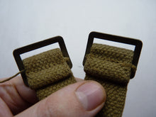 Load image into Gallery viewer, Original WW2 1942 Dated British Army 37 Pattern Water Bottle Carrier Harness - The Militaria Shop