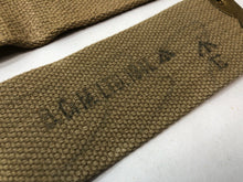 Load image into Gallery viewer, Original WW2 British Army L Strap 37 Pattern Set - Wartime Dated - Old Stock - The Militaria Shop