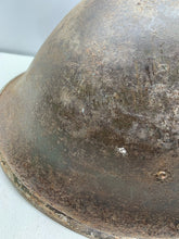 Charger l'image dans la galerie, Geunine British / Canadian Army Mk3 WW2 Combat Helmet - Uncleaned Original - The Militaria Shop