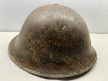 Load image into Gallery viewer, Geunine British / Canadian Army Mk3 WW2 Combat Helmet - Uncleaned Original - The Militaria Shop