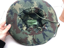 Load image into Gallery viewer, Genuine US Army Digital Jungle Camouflage Boonie Sun Hat Type II - Size 8 1/2 - The Militaria Shop