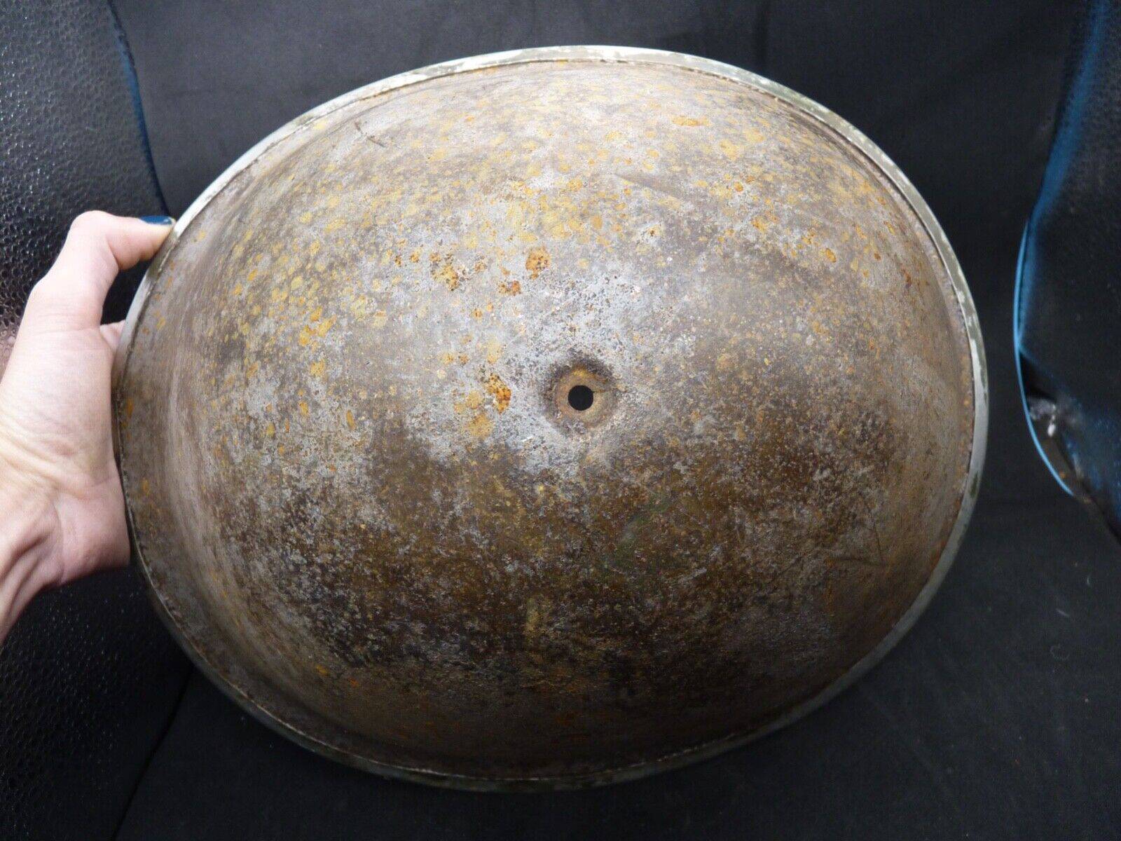 Original WW2 Onwards British Army Mk4 Turtle Helmet - The Militaria Shop