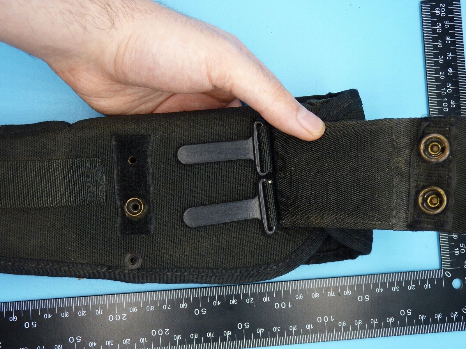 Black Canvass US Tactical Universal Holster Hip Belt Mounted Holster - The Militaria Shop