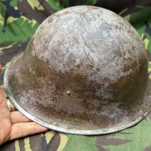 Load image into Gallery viewer, Original WW2 British / Canadian Army Mk3 Turtle Helmet - The Militaria Shop
