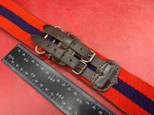 Charger l'image dans la galerie, A British Army Adjutant Generals Corps Stable Belt - great condition. 32" W - The Militaria Shop
