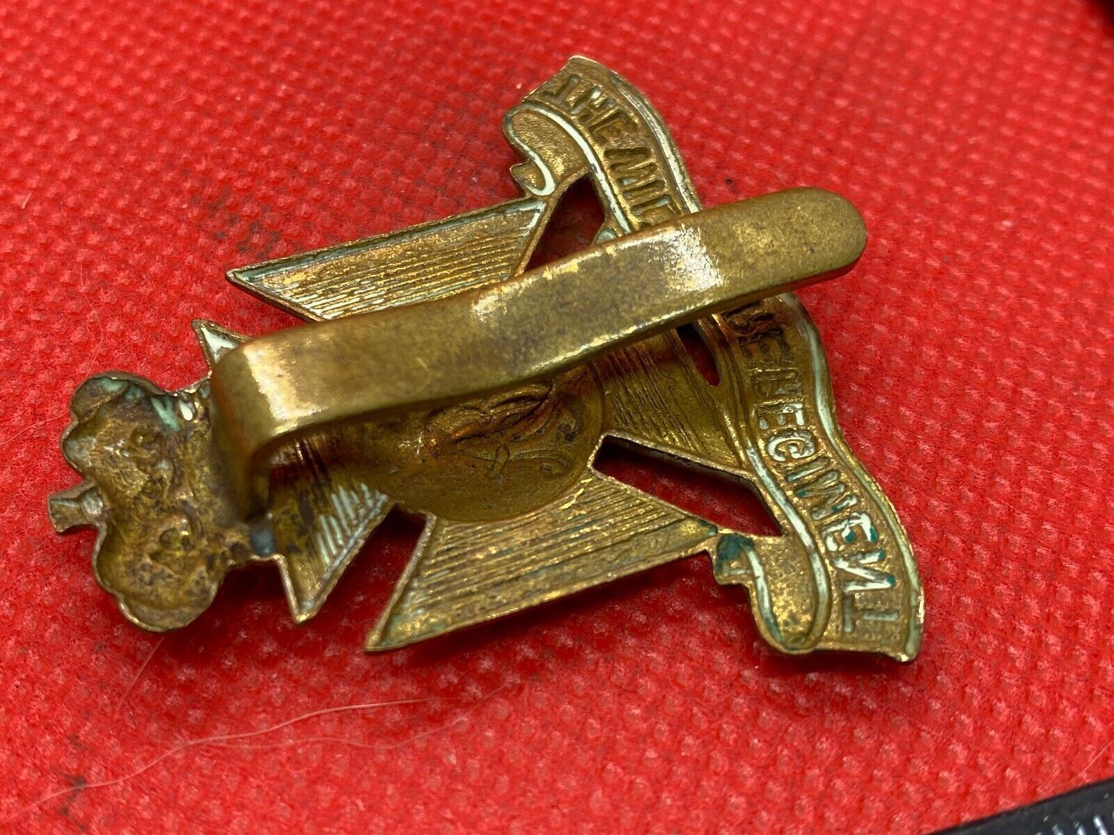 The Wiltshire Regiment Victorian Crown Cap Badge - The Militaria Shop