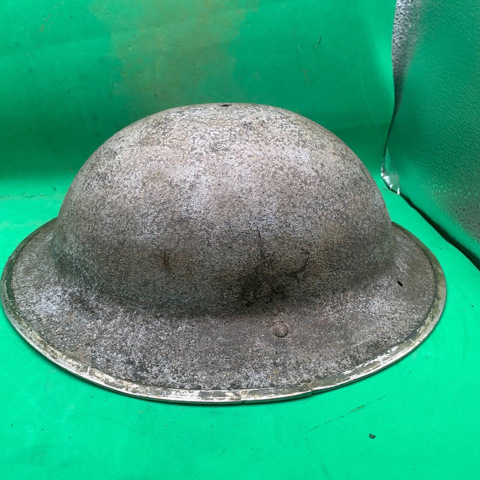 Original WW2 South African Army Mk2 Brodie Helmet - British Style Combat Helmet - The Militaria Shop