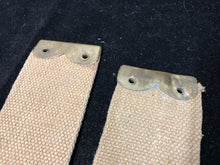 Load image into Gallery viewer, Original WW2 British Army 37 Pattern Khaki L-Straps Webbing - Wartime Dated - The Militaria Shop