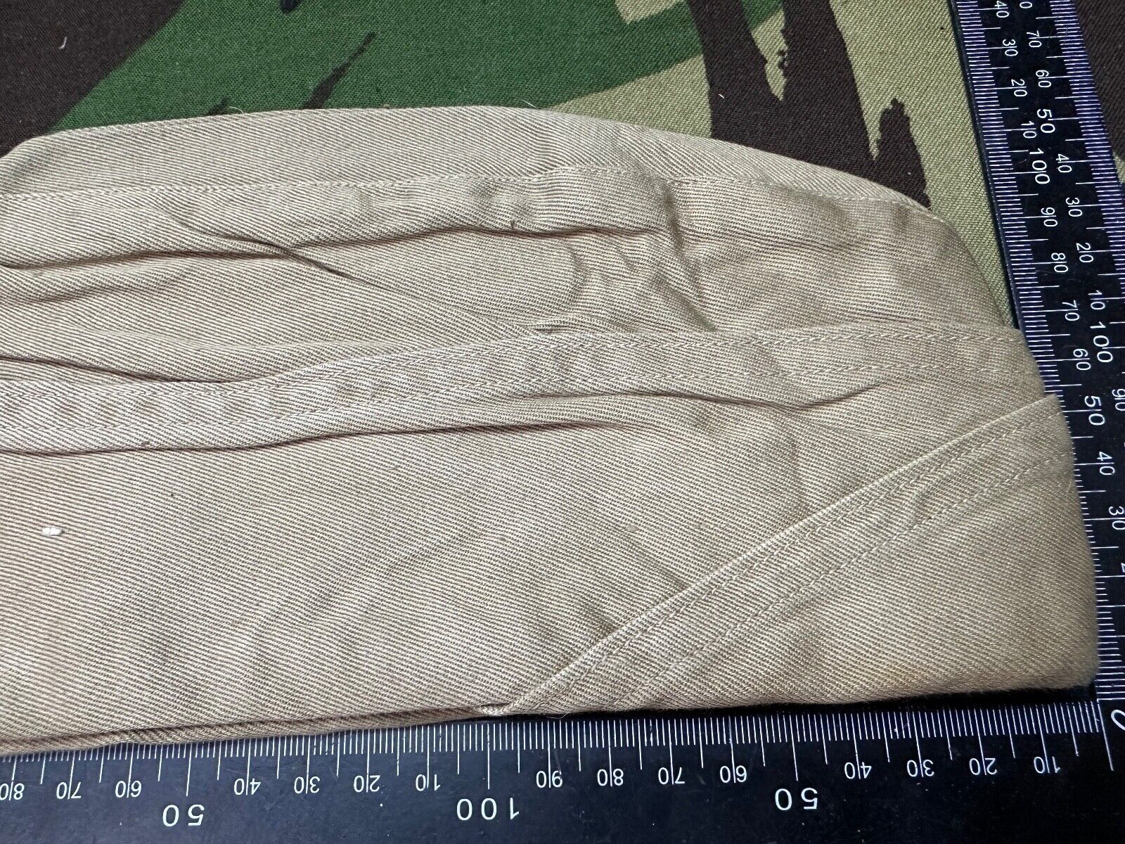 Original WW2 US Army Garrison Side Cap Hat - Old Stock - Combat Servicable - The Militaria Shop