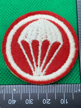 Load image into Gallery viewer, US Army Airborne Paratrooper Garrison Cap Badge - WW2 Pattern - The Militaria Shop