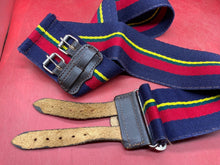 Charger l'image dans la galerie, Genuine British Army Royal Marines Regimental Stable Belt. 38" Waist. - The Militaria Shop