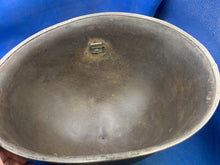 Load image into Gallery viewer, Original WW2 British Army / Canadian Army Mk3 Turtle Combat Helmet - The Militaria Shop