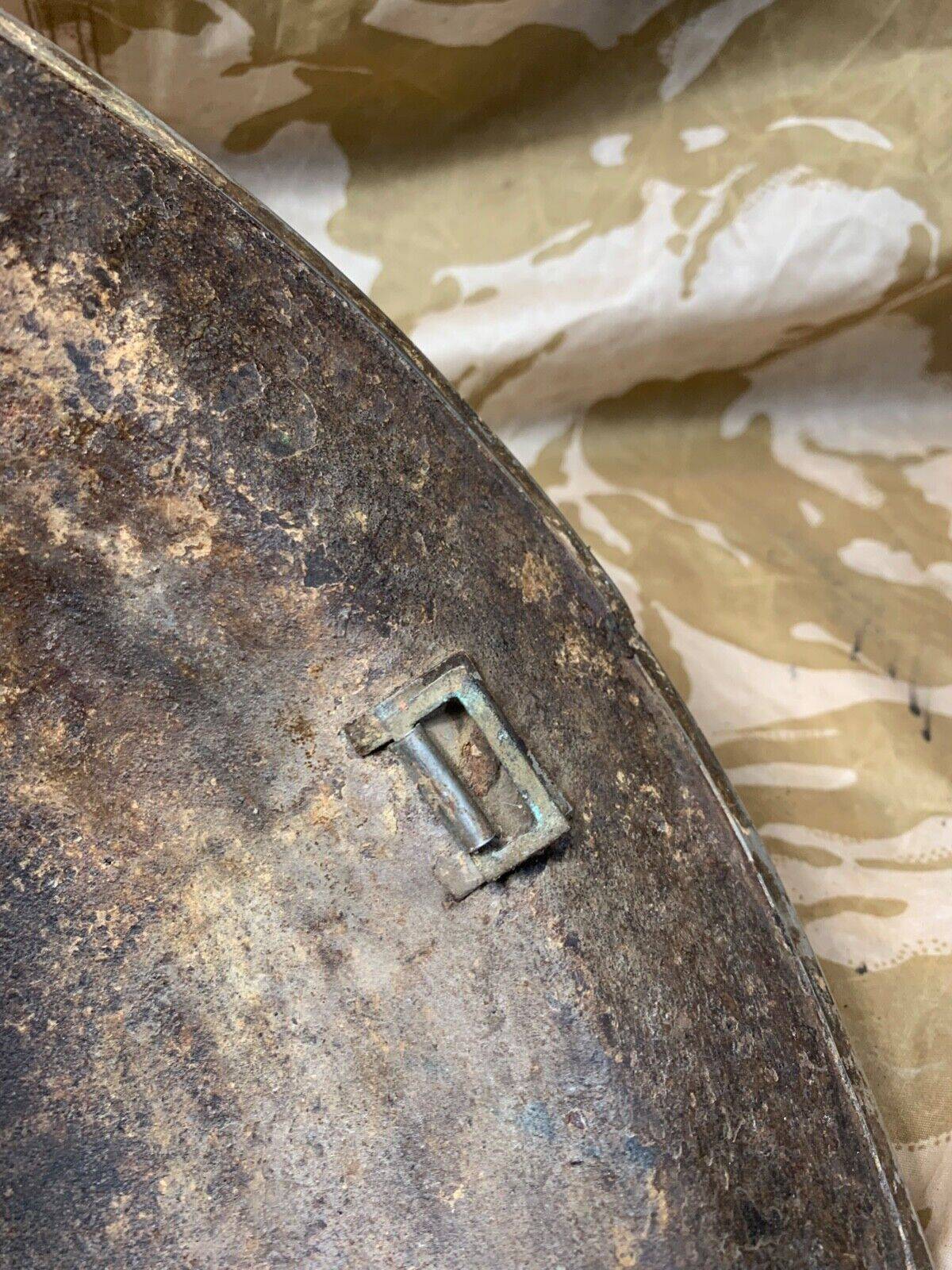 Original WW2 South African Army Mk2 Brodie Helmet - British Style Combat Helmet - The Militaria Shop