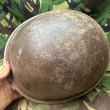 Load image into Gallery viewer, Original WW2 British / Canadian Army Mk3 Turtle Helmet - The Militaria Shop