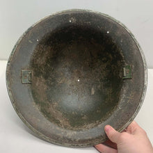 Lade das Bild in den Galerie-Viewer, Original WW2 British Army Mk2 Combat Brodie Helmet - South African Made - The Militaria Shop