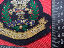 Charger l'image dans la galerie, British Army Bullion Embroidered Blazer Badge - Inniskilling Fusiliers - The Militaria Shop