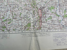 Load image into Gallery viewer, Original WW2 British Army OS Map of England - War Office - Worcester - The Militaria Shop