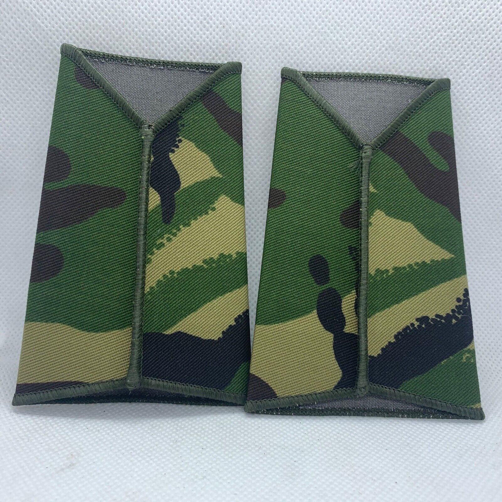 Cadet ACF DPM Rank Slides / Epaulette Pair Genuine British Army - NEW - The Militaria Shop