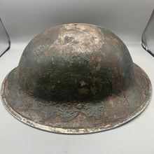 Charger l'image dans la galerie, Original WW2 South African Army Mk2 Brodie Helmet - British Style Combat Helmet - The Militaria Shop