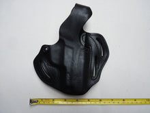 Charger l'image dans la galerie, Black Leather Pistol Holster Belt Mounted - De Santis - 001-B3 - The Militaria Shop