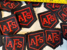 Charger l'image dans la galerie, WW2 British Home Front Auxiliary Fire Service Beret / Battledress Badge. - The Militaria Shop