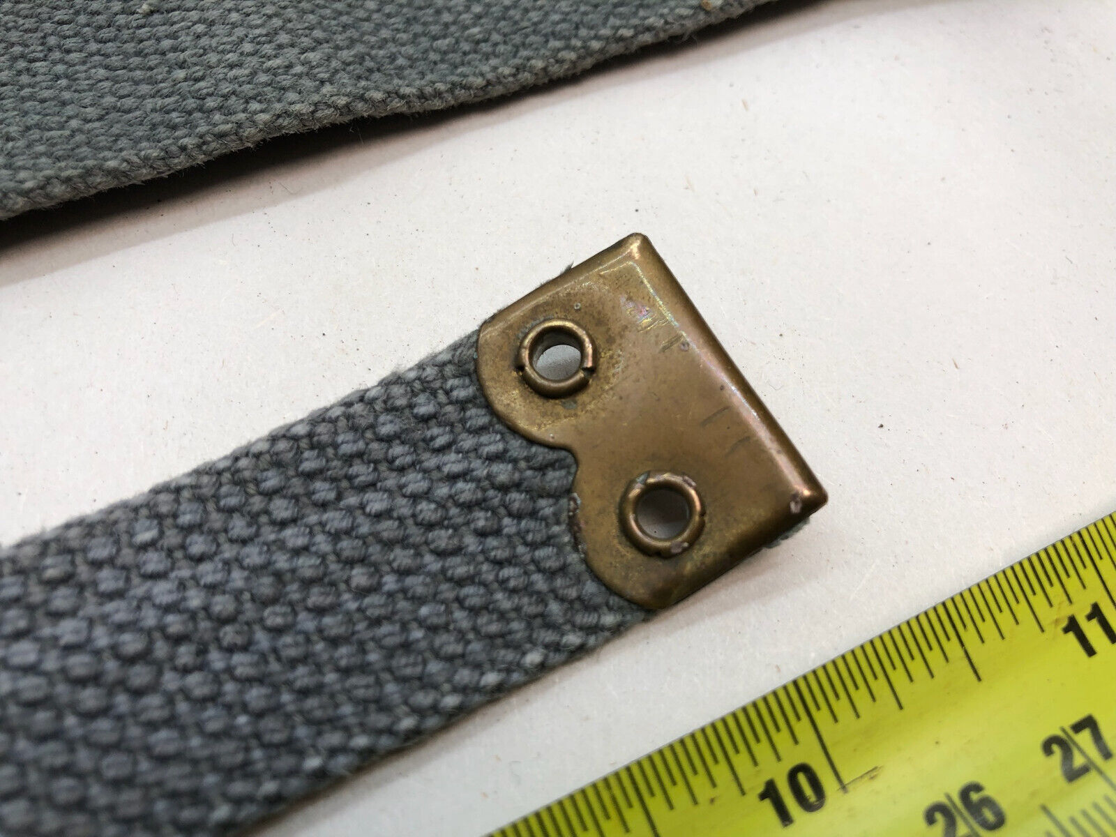 Original WW2 British Royal Air Force Blue 37 Pattern L Strap Set - The Militaria Shop