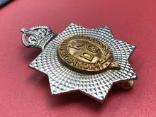 Load image into Gallery viewer, Original WW2 British Army Cap Badge - 1st Kings Dragoon Guards - The Militaria Shop
