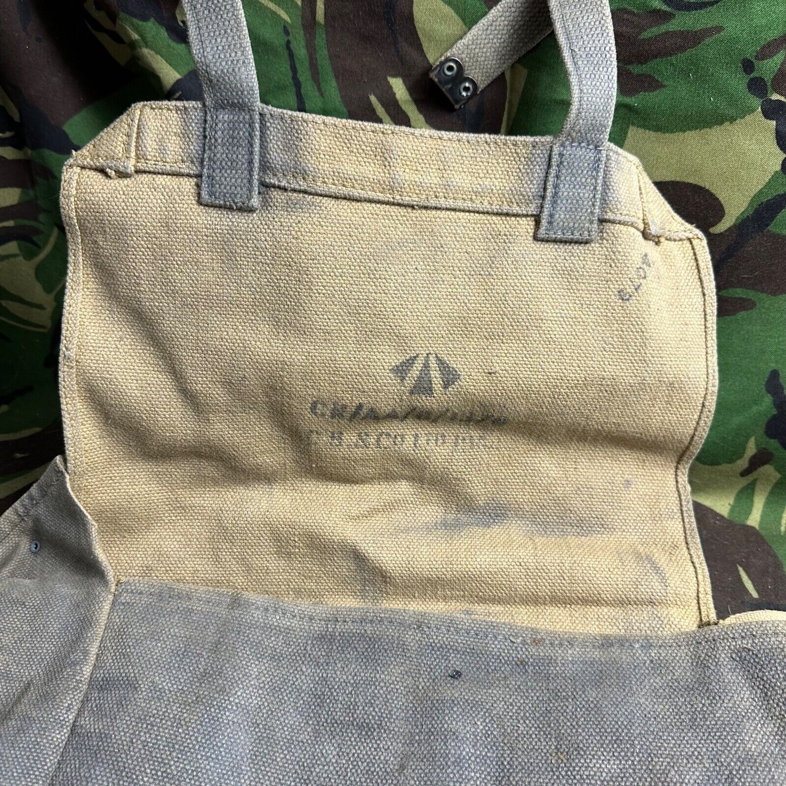British Army / RAF 37 Pattern Large Pack - WW2 Pattern -Used Condition Original - The Militaria Shop