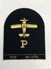 Load image into Gallery viewer, Original British Royal Navy Trade Badge - Fleet Air Arm -New Condition Old Stock - The Militaria Shop