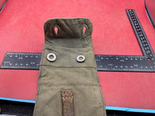 Load image into Gallery viewer, Original WW2 Swiss Army / German Army Tent Pole / Zeltbahn Peg Bag - The Militaria Shop
