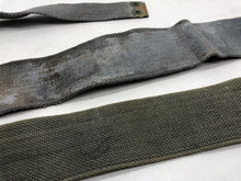 Load image into Gallery viewer, Original WW2 British Army / RAF 37 Pattern L Strap Set - The Militaria Shop
