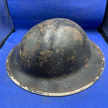 Charger l'image dans la galerie, Original WW2 British Army Mk2 Brodie Combat Helmet - The Militaria Shop