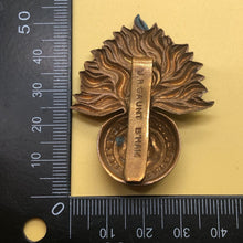 Load image into Gallery viewer, Original WW2 British Army Cap Badge - Royal London Fusiliers - The Militaria Shop