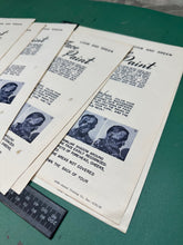 Load image into Gallery viewer, Original WW2 US Army Face Paint Instruction Sheet - The Militaria Shop