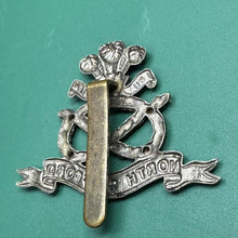 Load image into Gallery viewer, Original WW2 British Army North Stafford Regiment Cap Badge - The Militaria Shop