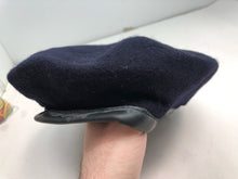 Load image into Gallery viewer, Genuine British Army Military Soldiers Beret Hat - Navy Blue - Size 56cm - The Militaria Shop