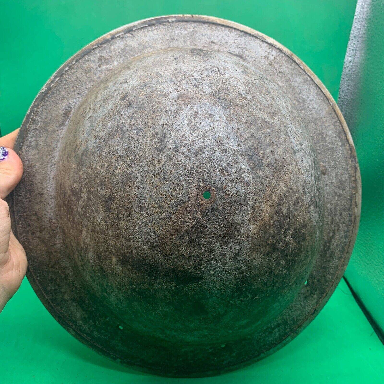 Original WW2 South African Army Mk2 Brodie Helmet - British Style Combat Helmet - The Militaria Shop