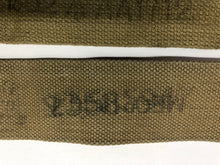 Load image into Gallery viewer, Original WW2 British Army 37 Pattern Canvass L Straps Set - The Militaria Shop