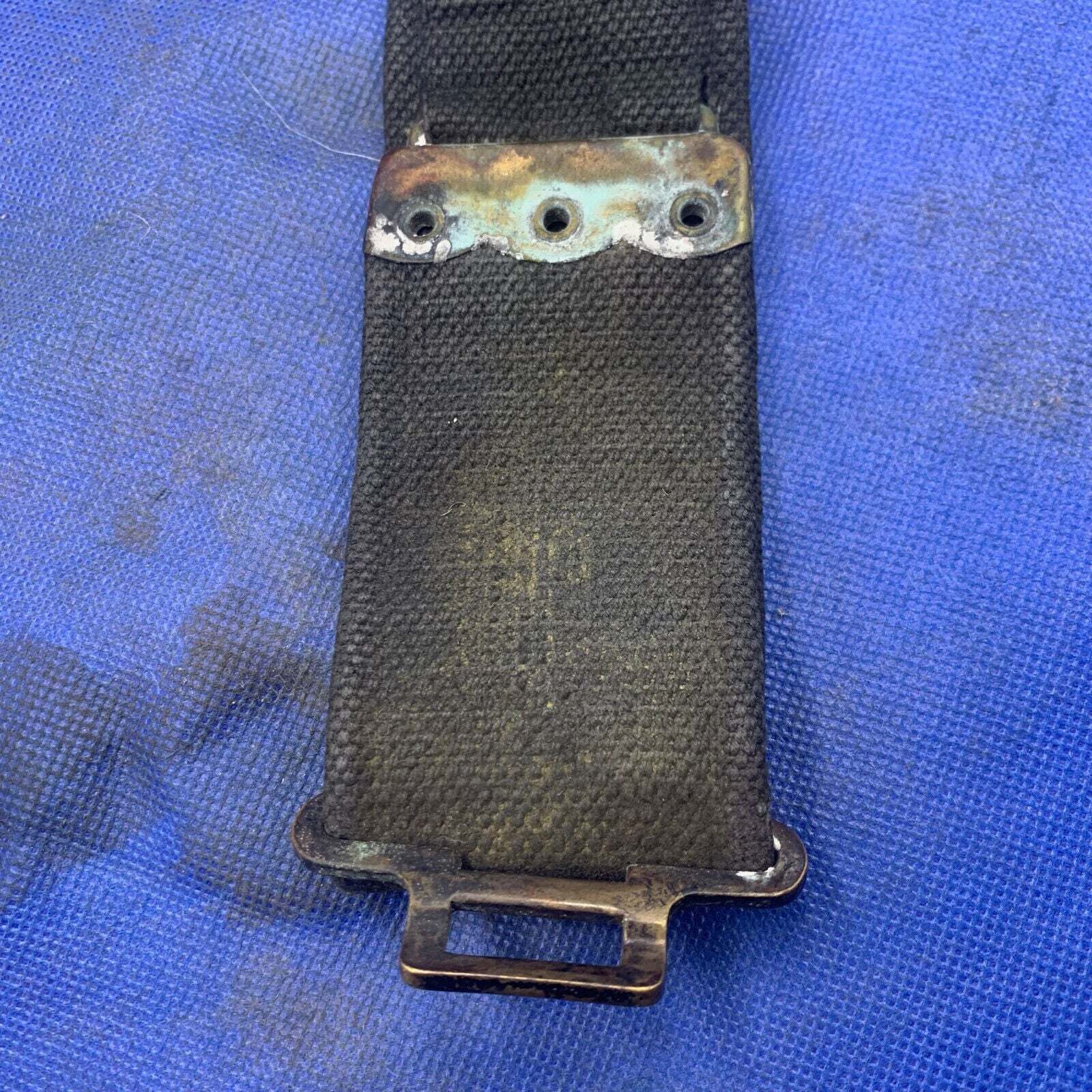 WW2 British Army / RAF 37 Pattern Combat Belt - Used Original - 40" Waist - The Militaria Shop