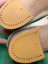 Charger l'image dans la galerie, Original WW2 British Army Women's White Summer Shoes - ATS WAAF - Size 235s - The Militaria Shop